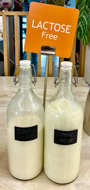 Milk alternatives  at Novotel Bucharest City Centre Breakfast Restaurant  in Bucharest