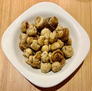 Sautéed mushrooms  at Novotel Bucharest City Centre Breakfast Restaurant  in Bucharest