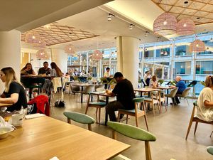 Interior  at Novotel Bucharest City Centre Breakfast Restaurant  in Bucharest