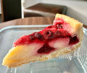 Raspberry cheesecake  at So! Coffee - Universitate in Bucharest
