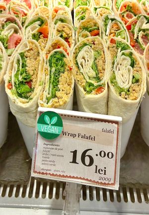 Falafel wrap  at So! Coffee - Universitate in Bucharest