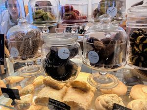 Kekse vegan und zuckerfrei  at Athena - Cafe Bakery Deli in Offenbach