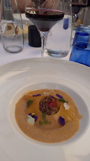 Déclinaison de tomates at Restaurant Le Jardin Délice in Bretagne