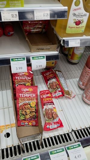 Tempeh at Wild Onion Market  in Chicago