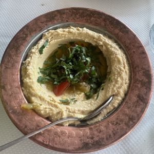 Hummus   at Akdeniz Hatay Sofrası in Istanbul