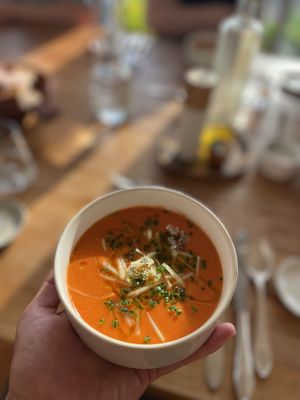 Gazpacho  at o soño in Ladeira