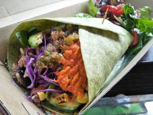 Burrito at The Blissful Carrot in Macau