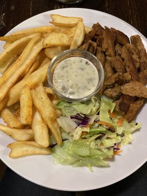 Gyros  at Kozmosz Vegan Etterem in Budapest