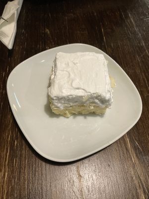 Desert. We forgot how it’s called, but go for it!  at Kozmosz Vegan Etterem in Budapest