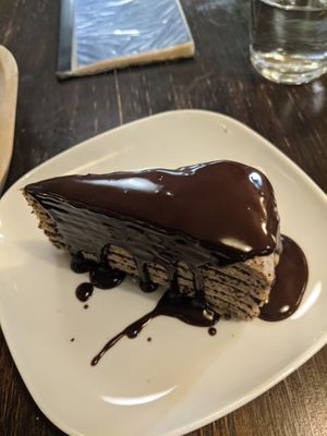  at Kozmosz Vegan Etterem in Budapest