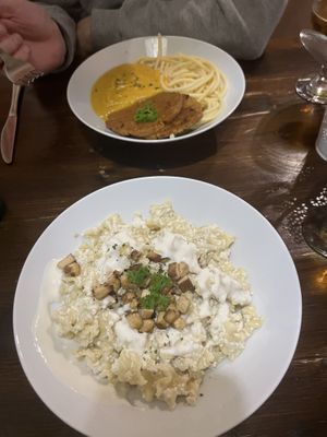   at Kozmosz Vegan Etterem in Budapest