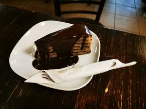  at Kozmosz Vegan Etterem in Budapest