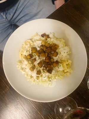   at Kozmosz Vegan Etterem in Budapest