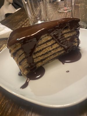   at Kozmosz Vegan Etterem in Budapest