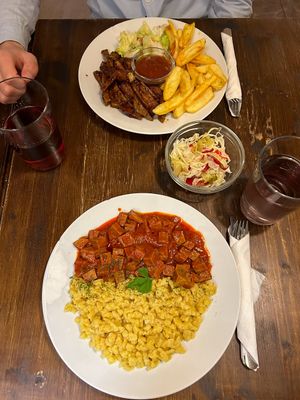  at Kozmosz Vegan Etterem in Budapest
