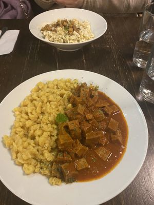   at Kozmosz Vegan Etterem in Budapest