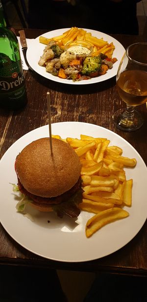  at Kozmosz Vegan Etterem in Budapest