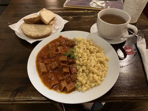 Seitan Stew - 7/10  at Kozmosz Vegan Etterem in Budapest