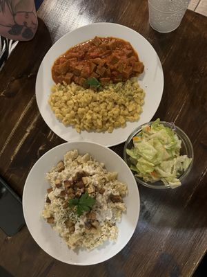   at Kozmosz Vegan Etterem in Budapest