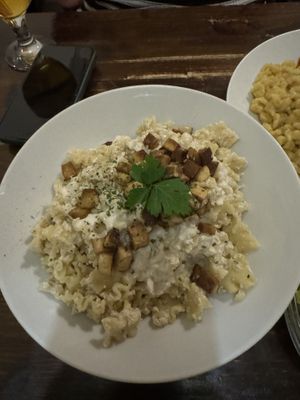   at Kozmosz Vegan Etterem in Budapest