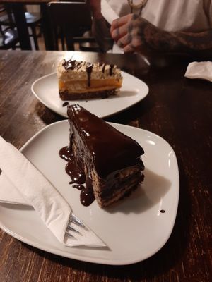  at Kozmosz Vegan Etterem in Budapest