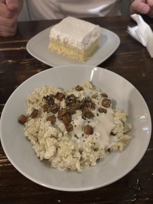   at Kozmosz Vegan Etterem in Budapest