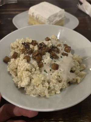   at Kozmosz Vegan Etterem in Budapest