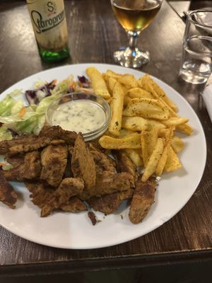   at Kozmosz Vegan Etterem in Budapest