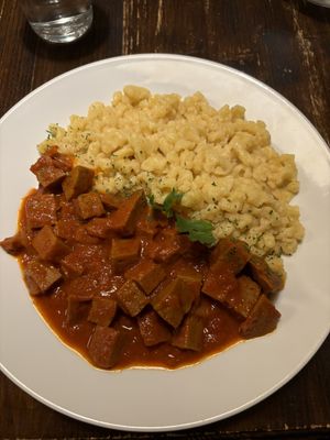 Seitan Stew  at Kozmosz Vegan Etterem in Budapest