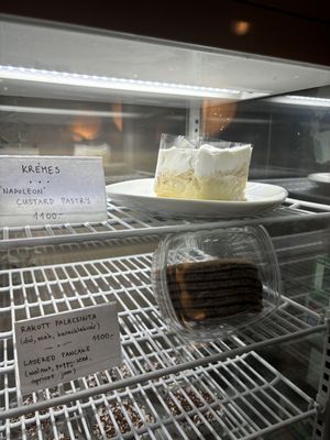   at Kozmosz Vegan Etterem in Budapest