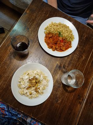  at Kozmosz Vegan Etterem in Budapest