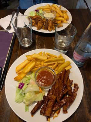  at Kozmosz Vegan Etterem in Budapest