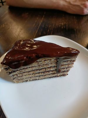  at Kozmosz Vegan Etterem in Budapest