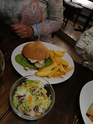  at Kozmosz Vegan Etterem in Budapest