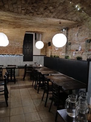  at Kozmosz Vegan Etterem in Budapest