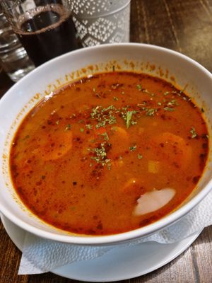  at Kozmosz Vegan Etterem in Budapest