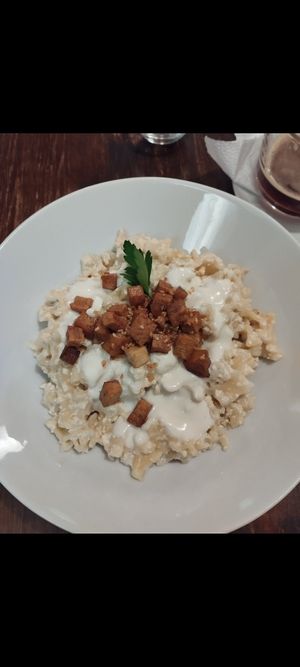  at Kozmosz Vegan Etterem in Budapest