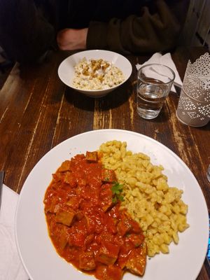  at Kozmosz Vegan Etterem in Budapest