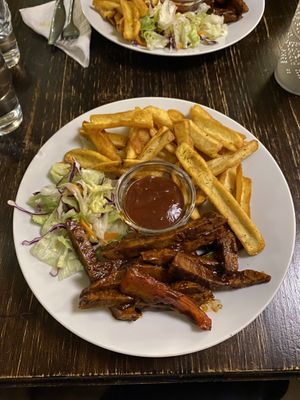   at Kozmosz Vegan Etterem in Budapest