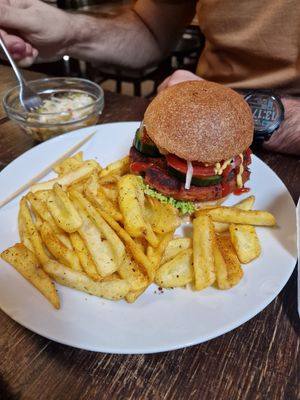  at Kozmosz Vegan Etterem in Budapest