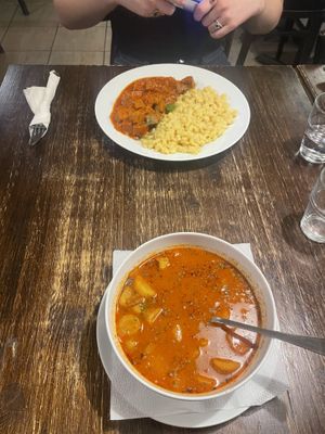   at Kozmosz Vegan Etterem in Budapest