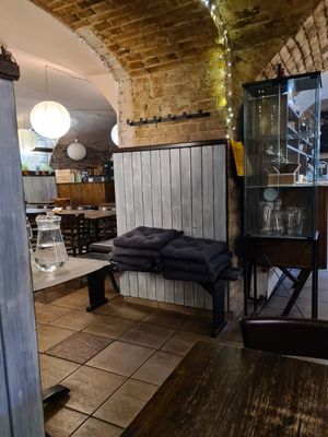  at Kozmosz Vegan Etterem in Budapest