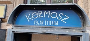  at Kozmosz Vegan Etterem in Budapest