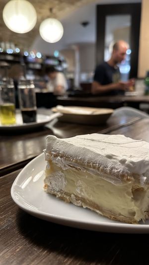   at Kozmosz Vegan Etterem in Budapest