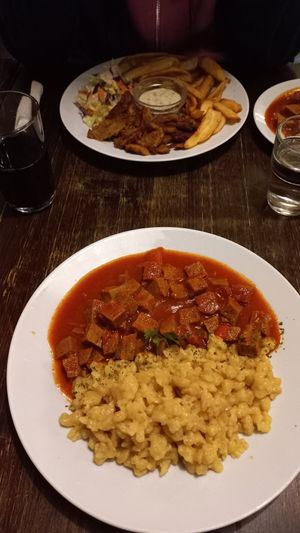  at Kozmosz Vegan Etterem in Budapest