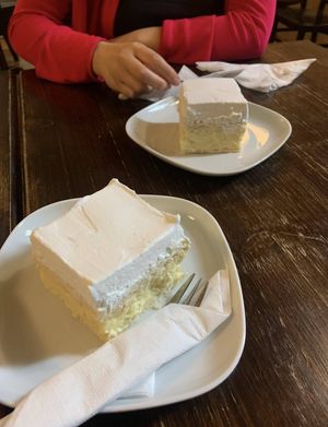   at Kozmosz Vegan Etterem in Budapest