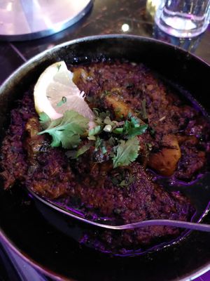 Another potato dish (July 2025) at Mumbai Village in England