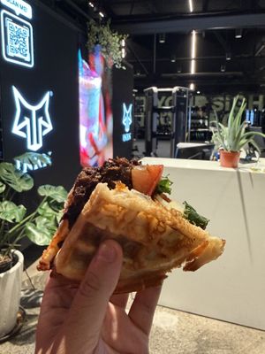   at WAFFL Taco in Atlanta