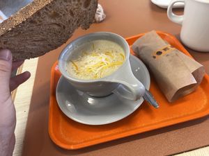 Bacilli soup  at Daily Lucky 데일리럭키 in Busan