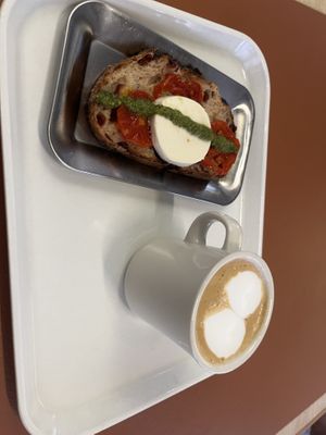 Caprese latte  at Daily Lucky 데일리럭키 in Busan